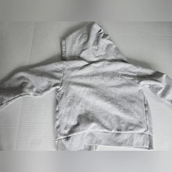 Athleta Girls Bundle 2 Sets Of Hooded Sweatets Size 7 Girls Gray White - Picture 6 of 11